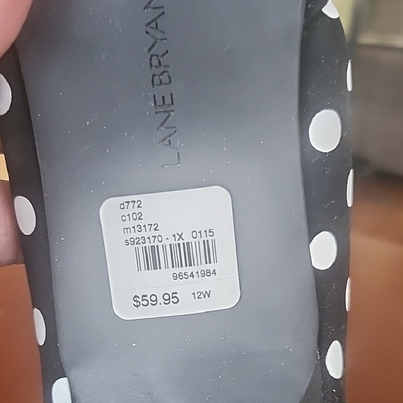 Lane Bryant Black and White Elegant Heels - Picture 2 of 5